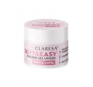 Claresa Soft & Easy żel budujący Panna Cotta 12 g