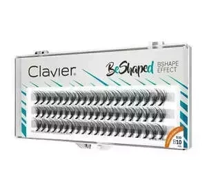 Clavier Beshaped kępki sztucznych rzęs 10 mm skręt B
