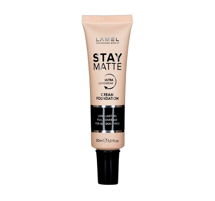 Lamel Stay Matte ultra longwear kremowy podkład do twarzy 404 30ml