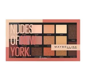 Maybelline Nudes of New York paleta cieni do powiek 010 18g