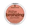 Essence Sun Club wegański matowy puder brązujący Darker Skin 15 g