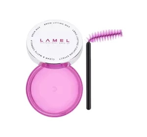 Lamel Brow Wax utrwalający wosk do brwi matowy 401 Transparent 15g