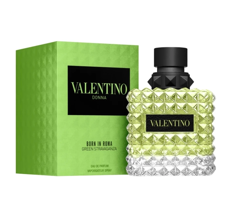 valentino valentino donna born in roma green stravaganza