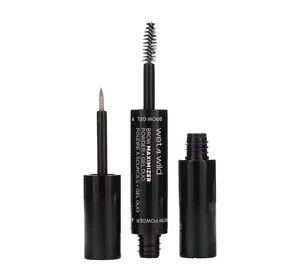 Wet N Wild Brow Maximizer Duo do brwi żel i puder Neutral Brown