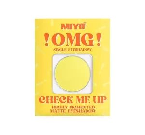 MIYO OMG MATTE EYESHADOW MATOWY CIEŃ DO POWIEK 10 SUNFLOWER 1,3G
