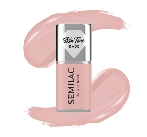 Semilac Cover Base baza do lakierów hybrydowych Pale Beige 7 ml