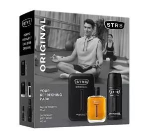 STR8 Original woda toaletowa spray 50 ml + dezodorant spray 150 ml