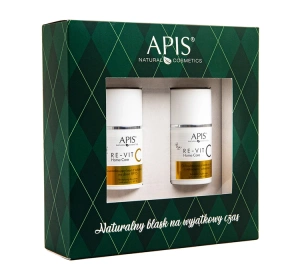 Apis Re-Vit C Home Care zestaw prezentowy kremów do pielęgnacji twarzy krem na dzień SPF15 50 ml + krem na noc 50 ml