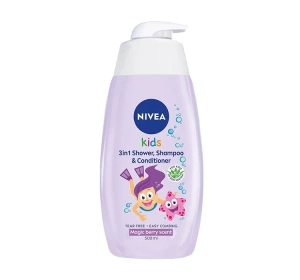 NIVEA KIDS żel do mycia ciała i włosów 3w1 Berry 500 ml