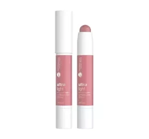 Bell Hypoallergenic Ultra Light róż do policzków i ust w sztyfcie 01 Misty Blossom 3,8 g