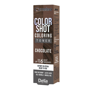 Delia Cameleo Color Shot koloryzujący toner do włosów Chocolate 75 ml