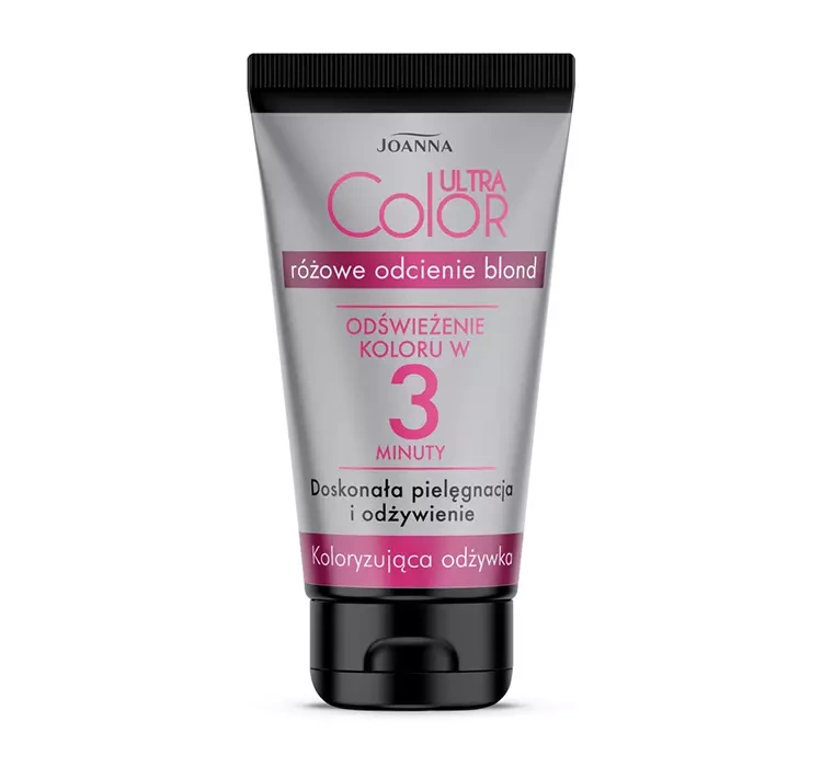 Joanna Ultra Color odżywka koloryzująca różowe odcienie blond 100g