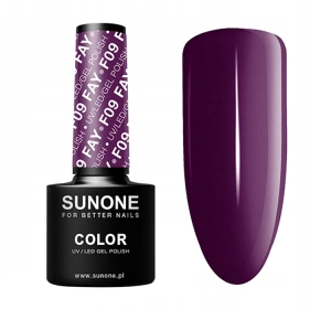 Sunone Color lakier hybrydowy F09 Fay 5ml