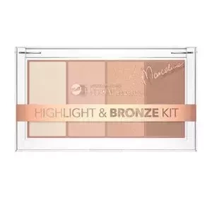 Bell Hypoallergenic zestaw rozświetlacz i bronzer 20 g