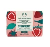 The Body Shop Strawberry oczyszczające mydło do twarzy i ciała 100g
