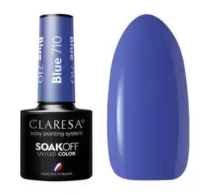 Claresa hybrydowy lakier do paznokci Blue 710 5 g