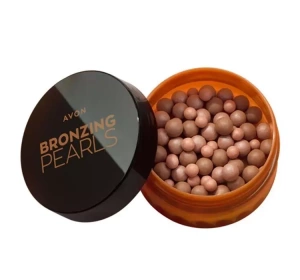 Avon Bronzing Pearls bronzer do twarzy w perełkach Rosy Bronze 28 g