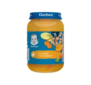 Gerber obiadek po 6 miesiącu Potrawka z kurczakiem 190g