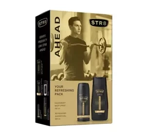 STR8 Ahead dezodorant spray 150 ml + żel pod prysznic 250 ml