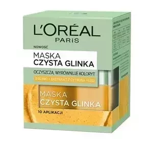 L'Oréal Paris Czysta Glinka maska rozjaśniająca 50 ml