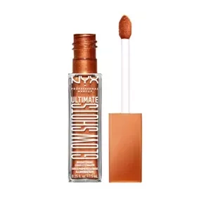 NYX Professional Makeup Glow Shots błyszczący cień do powiek 10 Wow Cacao 7,5 ml