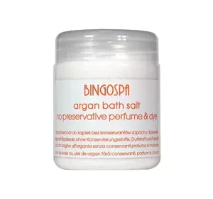 BingoSpa sól do kąpieli Olejek Arganowy 550 g