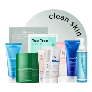 eZebra K-Beauty Set Rytuał Oczyszczający Clean Skin zestaw koreańskich kosmetyków oczyszczających
