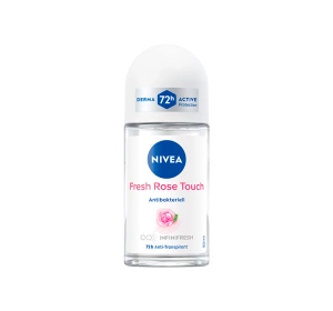 NIVEA Fresh Rose Touch antyperspirant roll-on dla kobiet z ekstraktem z róży 50 ml