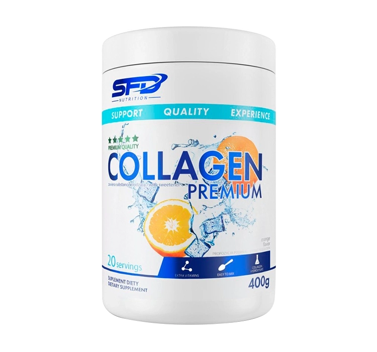 SFD Collagen Premium suplement diety do picia Orange 400g