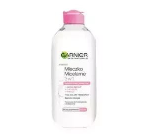 Garnier mleczko micelarne 3w1 skóra sucha i wrażliwa 400 ml