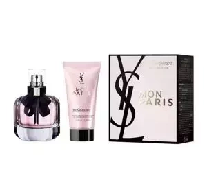 YVES SAINT LAURENT MON PARIS WODA PERFUMOWANA 50ML + BALSAM 50ML