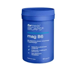 Formeds Bicaps Mag B6 suplement diety 60 kapsułek