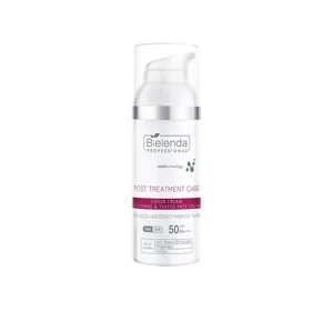 Bielenda Professional Post Treatment Care tonująco-łagodzący krem do twarzy SPF50 PA++++ 50 ml