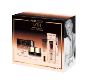 Perfecta Małgorzata Kożuchowska zestaw prezentowy krem do twarzy 50+ 50 ml + krem pod oczy 50+/60+ 15 ml