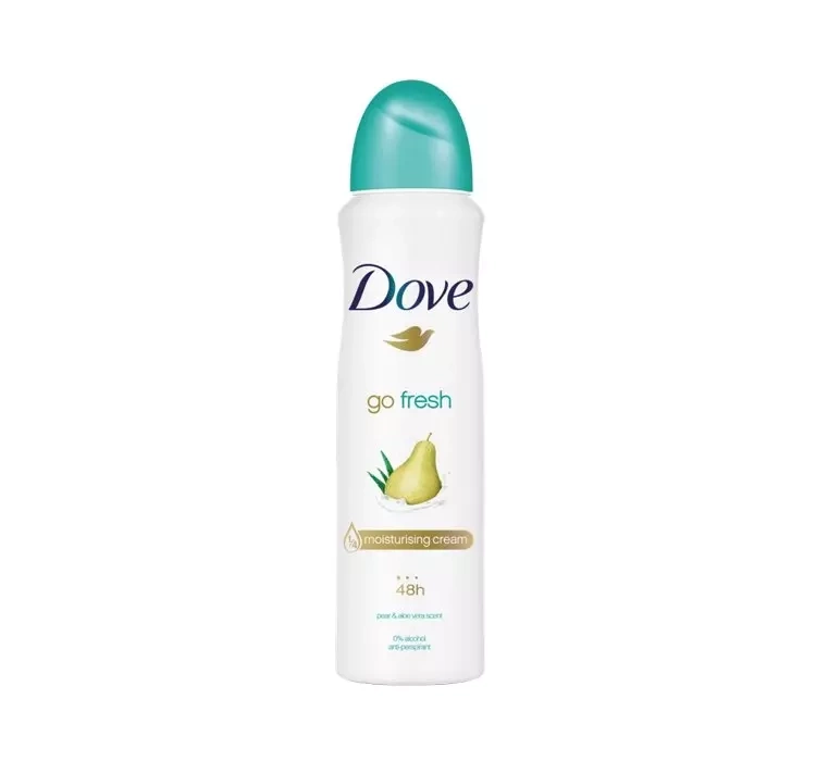 dove go fresh pear and aloe vera antyperspirant w sprayu 150 ml    