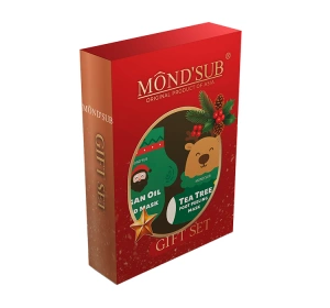 Mond'Sub Tea Tree zestaw prezentowy nawilżająca maska do rąk + regenerująca maska do stóp