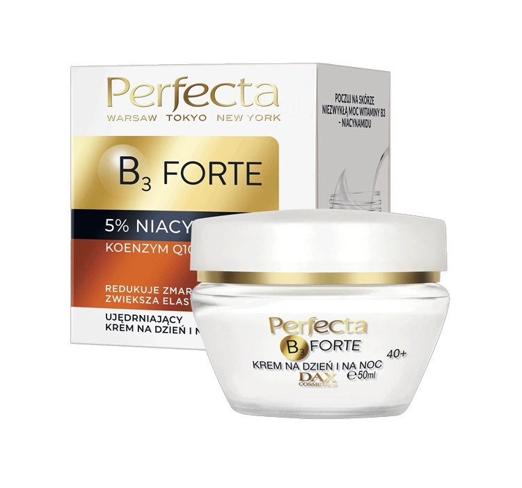 Perfecta B3 Forte ujędrniający krem na dzień i na noc 40+ 50ml