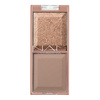 NAM Eyeshadow Duo mini paletka z matowym i foliowym cieniem do powiek 01 5 g