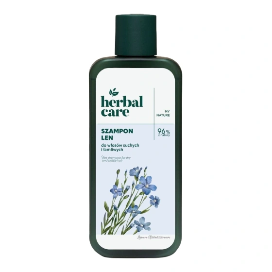 Farmona Herbal Care szampon do włosów suchych i łamliwych Len 330 ml