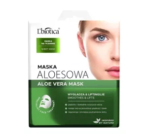 L'Biotica maska na tkaninie aloesowa 23 ml