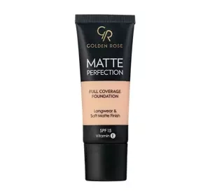 Golden Rose Matte Perfection SPF15 matujący podkład kryjący C1 35 ml