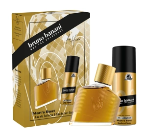 Bruno Banani Man's Best woda toaletowa spray 30ml + dezodorant spray 50ml