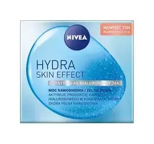 NIVEA Hydra Skin Effect Moc Nawodnienia żel-krem do twarzy na dzień 50 ml