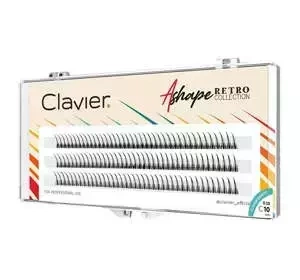 Clavier Ashape kępki sztucznych rzęs 10 mm skręt C