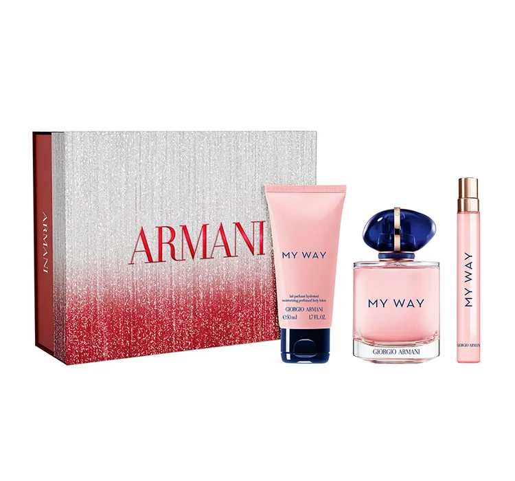 giorgio armani my way woda perfumowana 90 ml   zestaw  