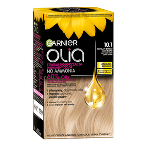 Garnier Olia trwała farba do włosów bez amoniaku 10.1 Popielaty Bardzo Jasny Blond