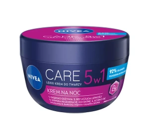 NIVEA Care 5w1 lekki krem do twarzy na noc 100 ml