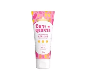 Face Queen truskawkowy peeling do twarzy 75 ml