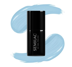 Semilac Extend 5 in1 kolorowa baza hybrydowa 807 Pastel Blue 7 ml