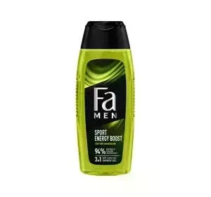 Fa Men Sport Energy Boost żel pod prysznic 3w1 do twarzy ciała i włosów 400 ml